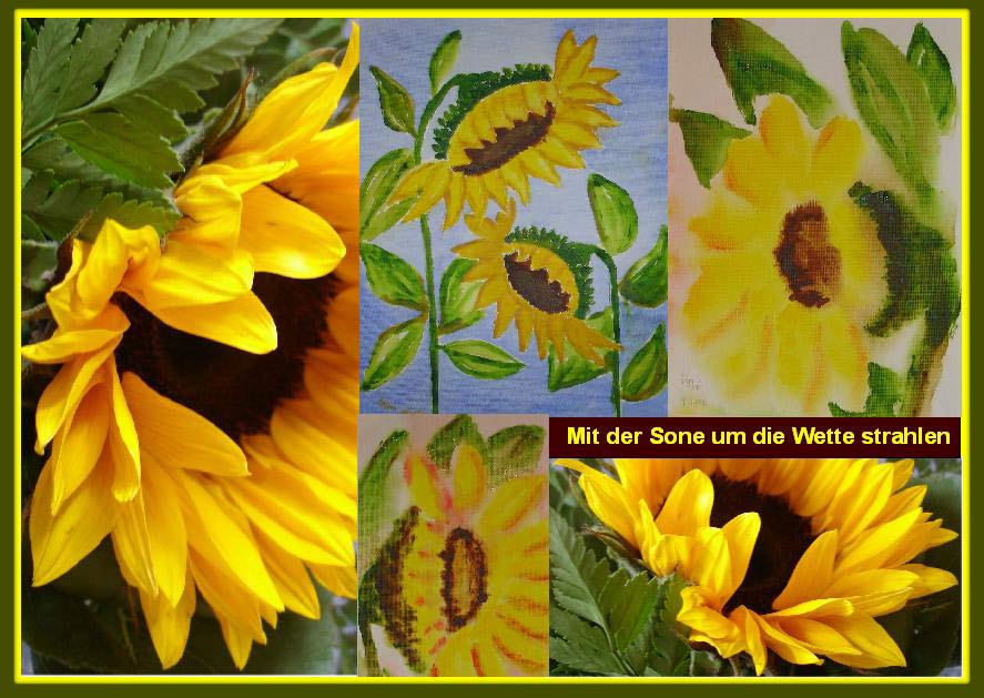 Mit der Sonne um die Wette strahlen