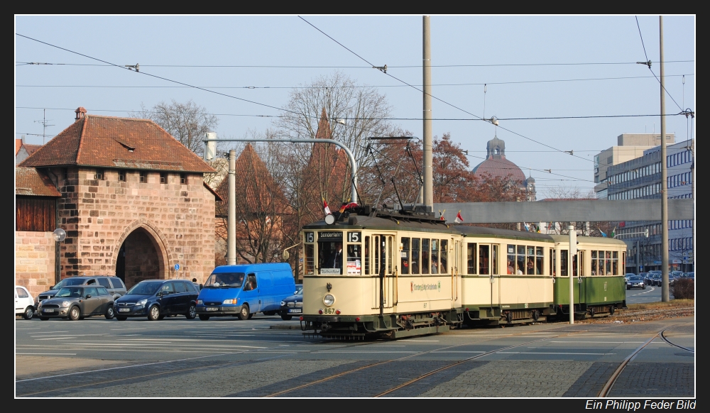 Mit der Straßaboh auf Stadtrundfahrt