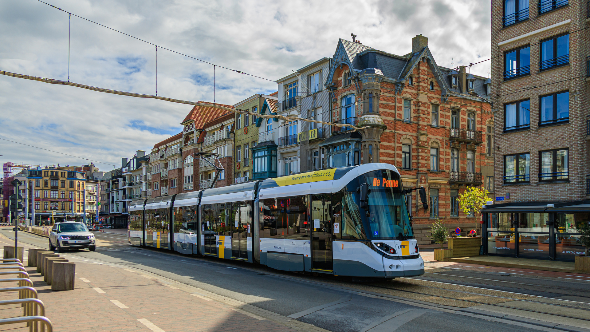 mit der straßenbahn