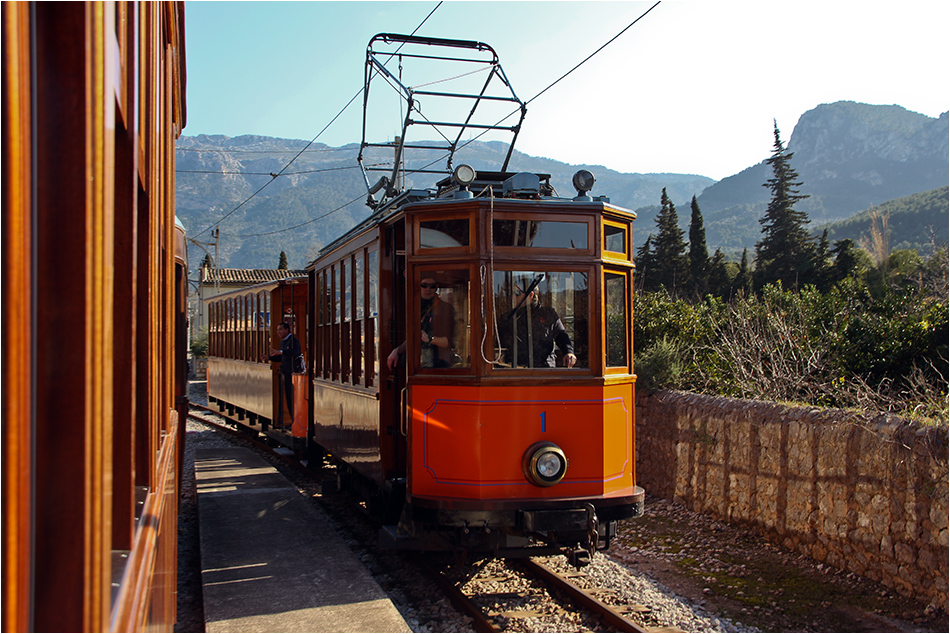 Mit der Straßenbahn ans Meer