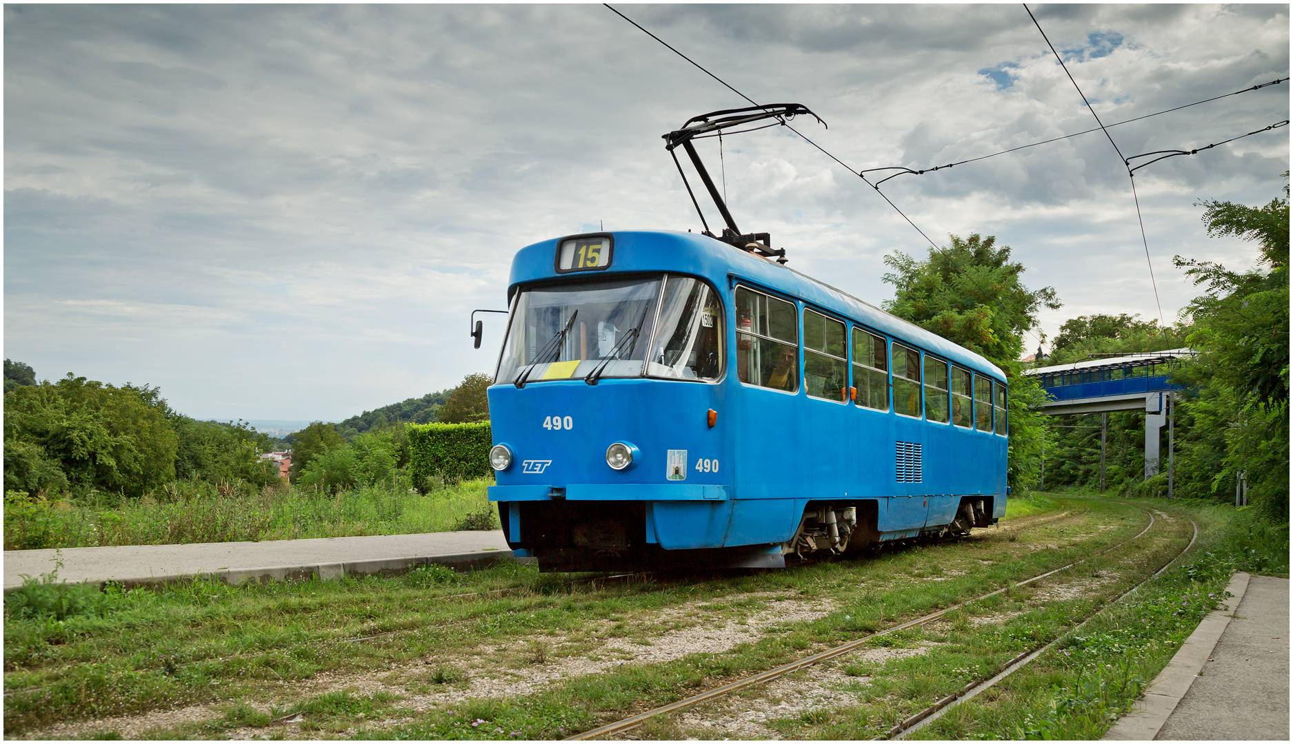 Mit der Straßenbahn durch die Hecke XIII