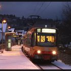 Mit der Straßenbahn nach Ubstadt.