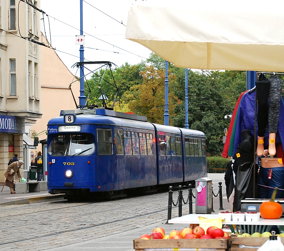 Mit der Tram zum Shoppen ...