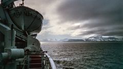 Mit der TS Albatros vor Spitzbergen