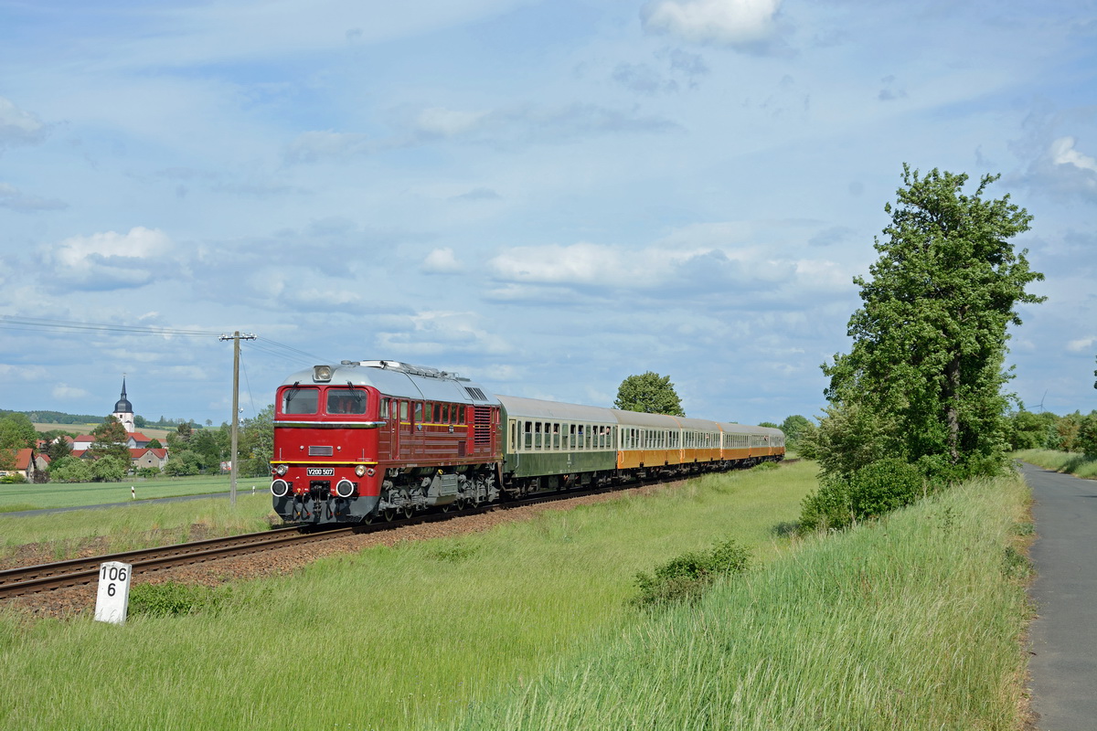 mit der V200 durch Thüringen 6