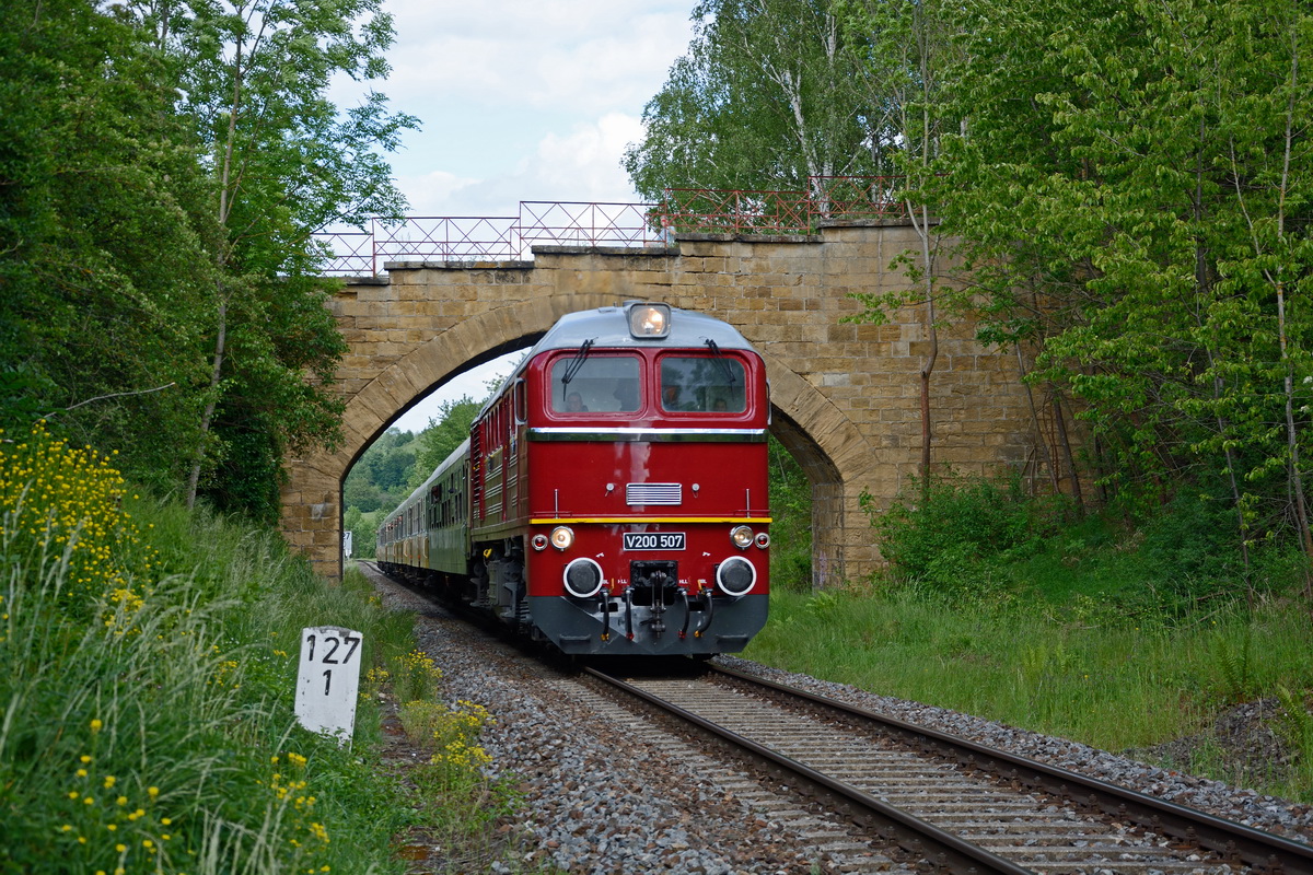 mit der V200 durch Thüringen 7