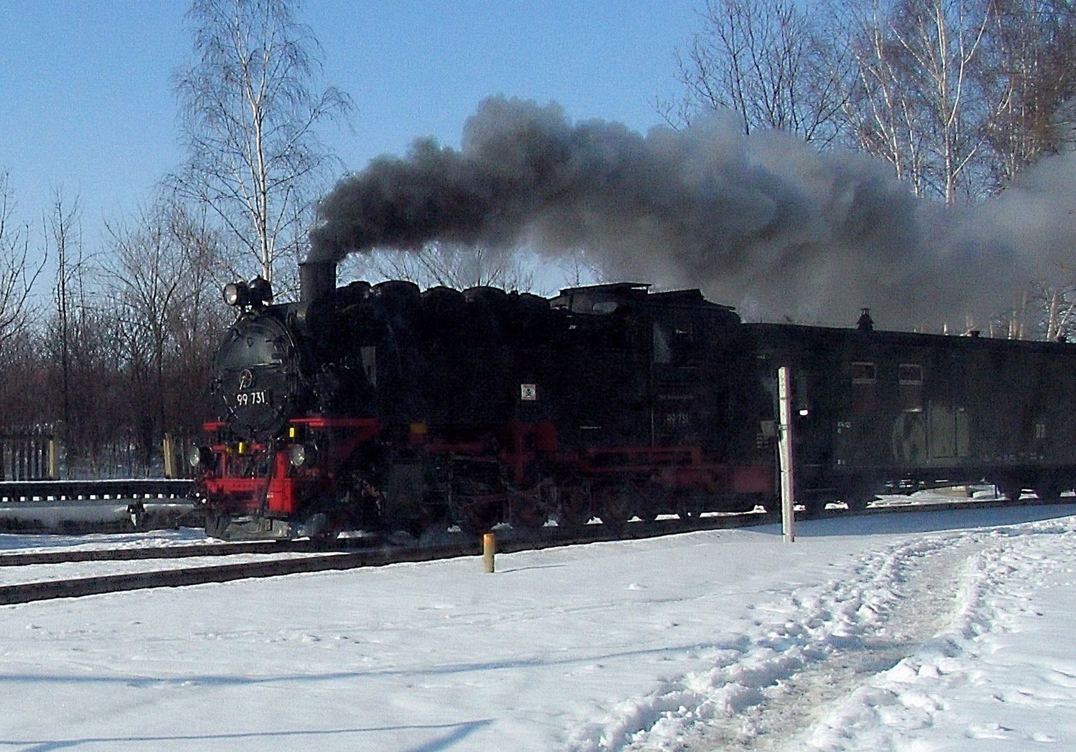 Mit der Zittauer Schmalspurbahn