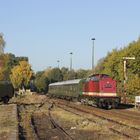 Mit Diesel auf der alten Reichsbahnstrecke in Mücka