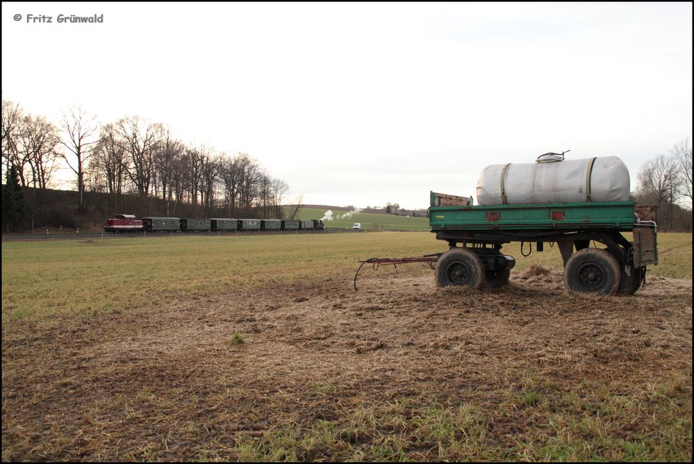 Mit Diesel und Dampf nach Mügeln