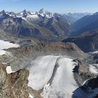 Mit diesem Panorama aus 3888m Höhe  vom Kleinmatterhorn fing alles an...