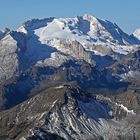 Mit dieser Aufnahme der Marmolata von meiner letzten Dolomitenreise 2017...