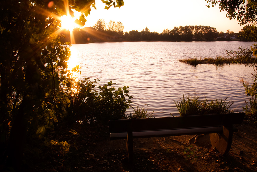 Mit Dir hier sitzen...