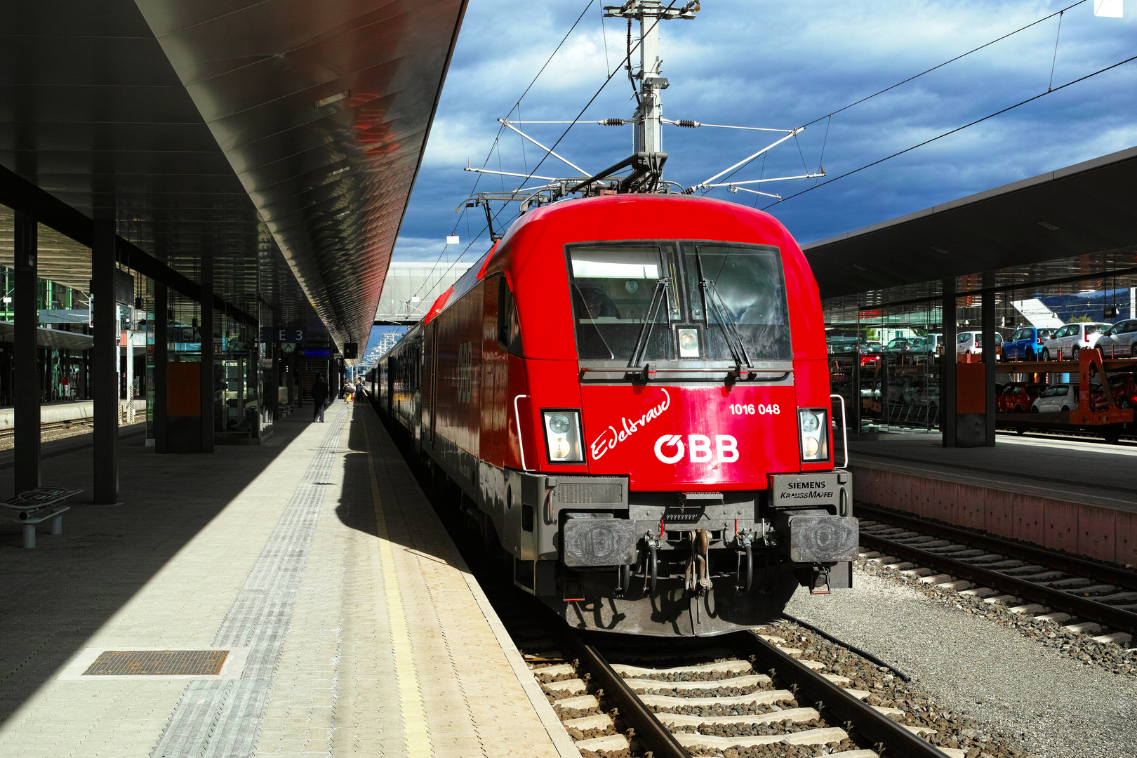 Mit Edeltraud zurück nach Traunstein