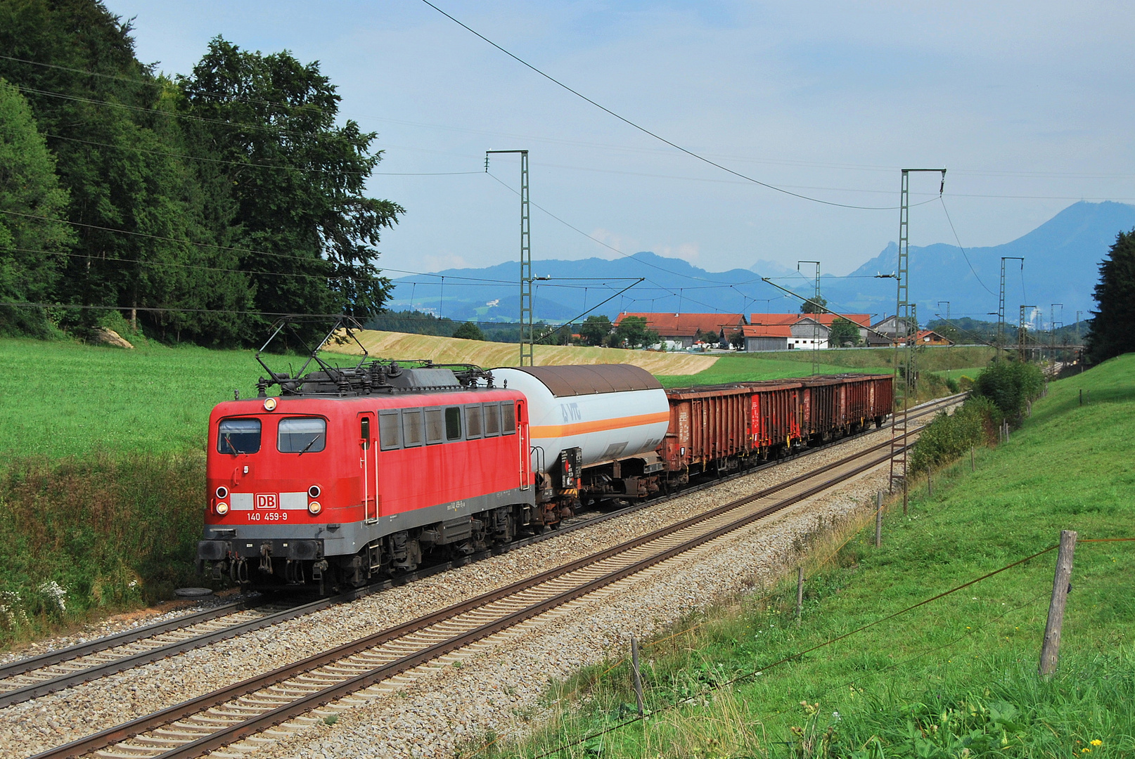 Mit ein paar Wägelchen am Alpenrand