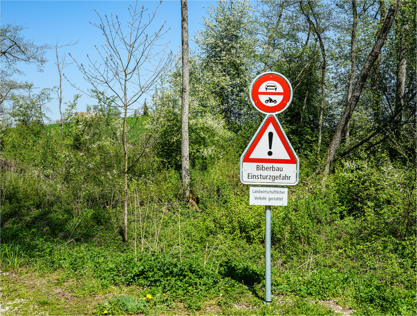 Mit einstürzenden Landwirten