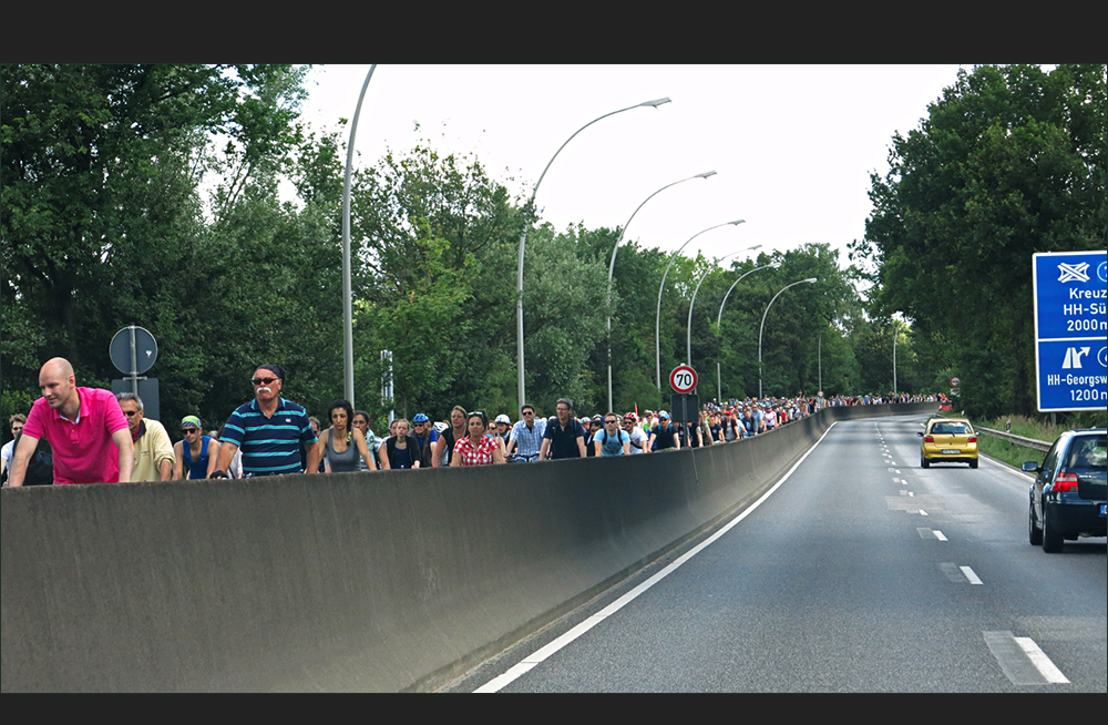 mit erhöhtem Gegenverkehr ist zu rechnen