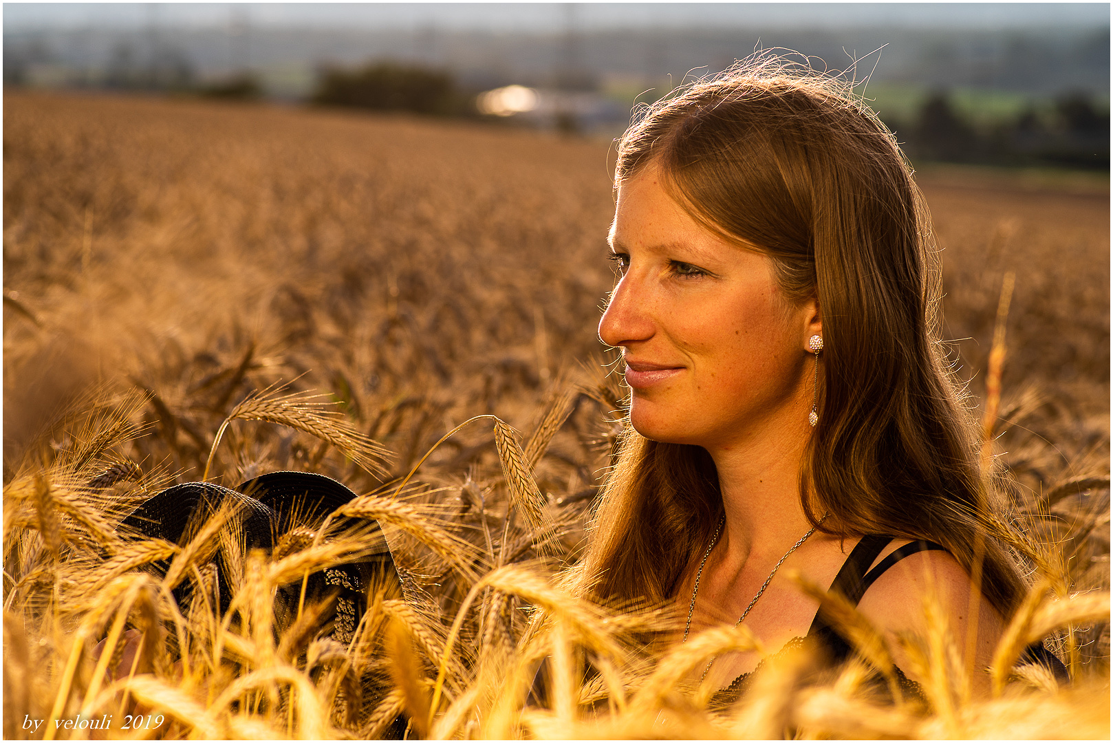 mit Fabienne im Korn 2