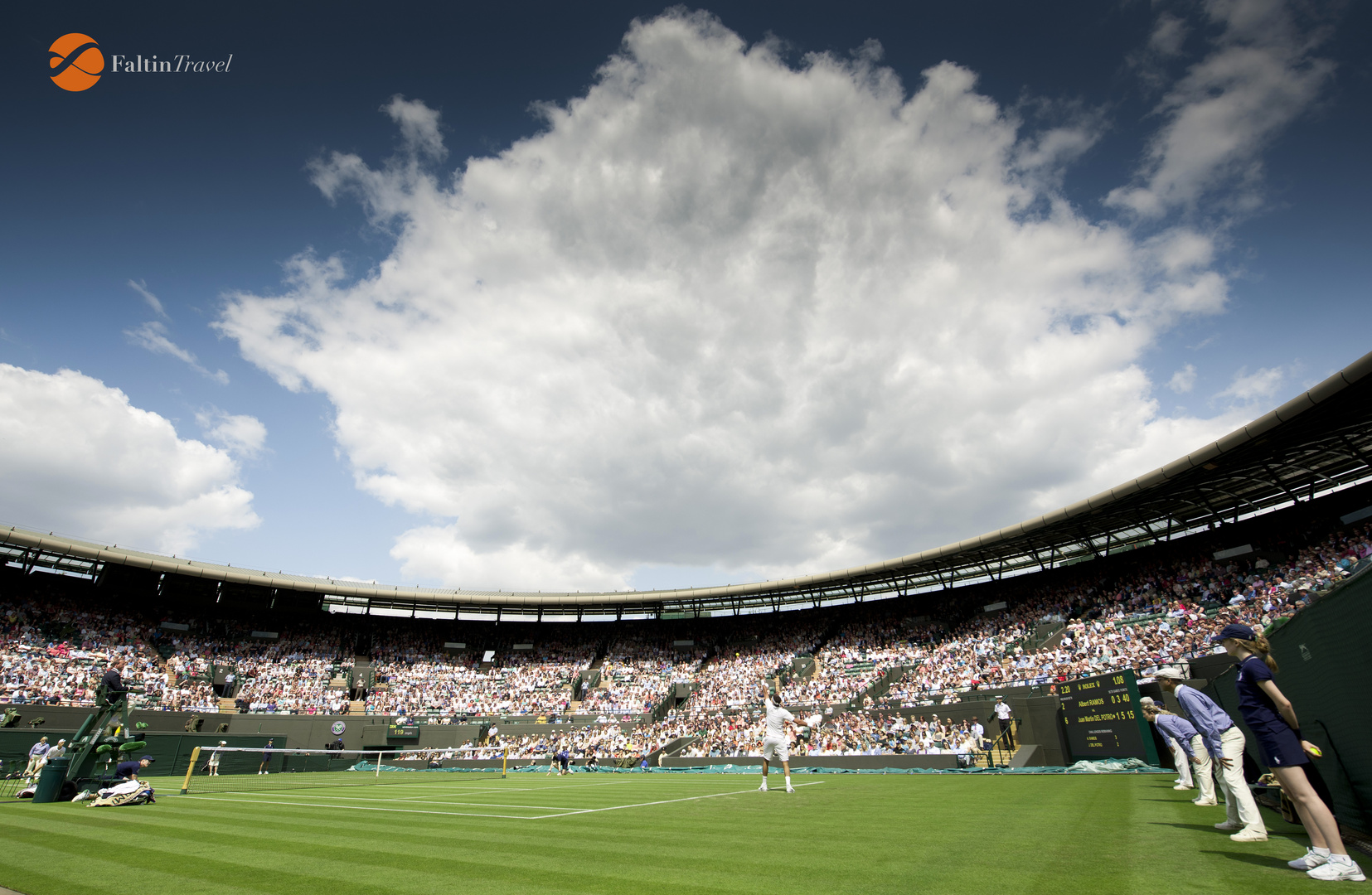 Mit Faltin Travel bei den Wimbledon Tennis Championships