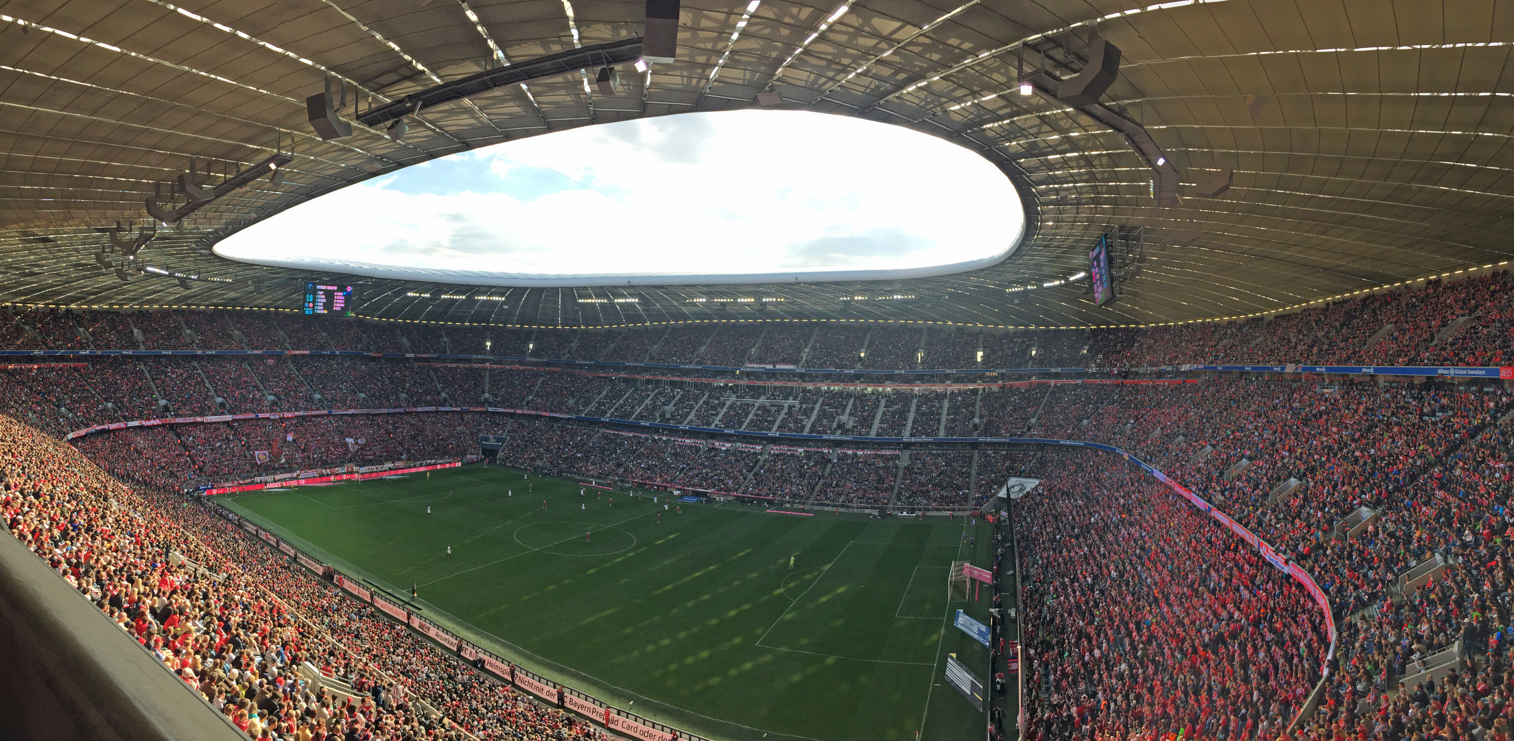 Mit Faltin Travel in der Allianz Arena München