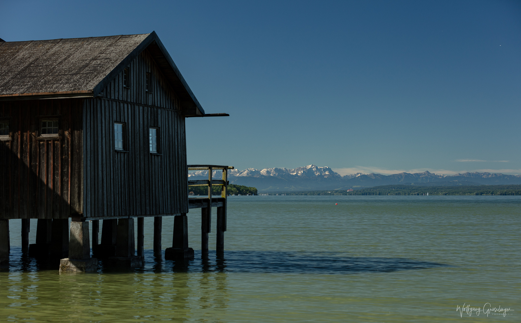 Mit Föhnblick über den Ammersee