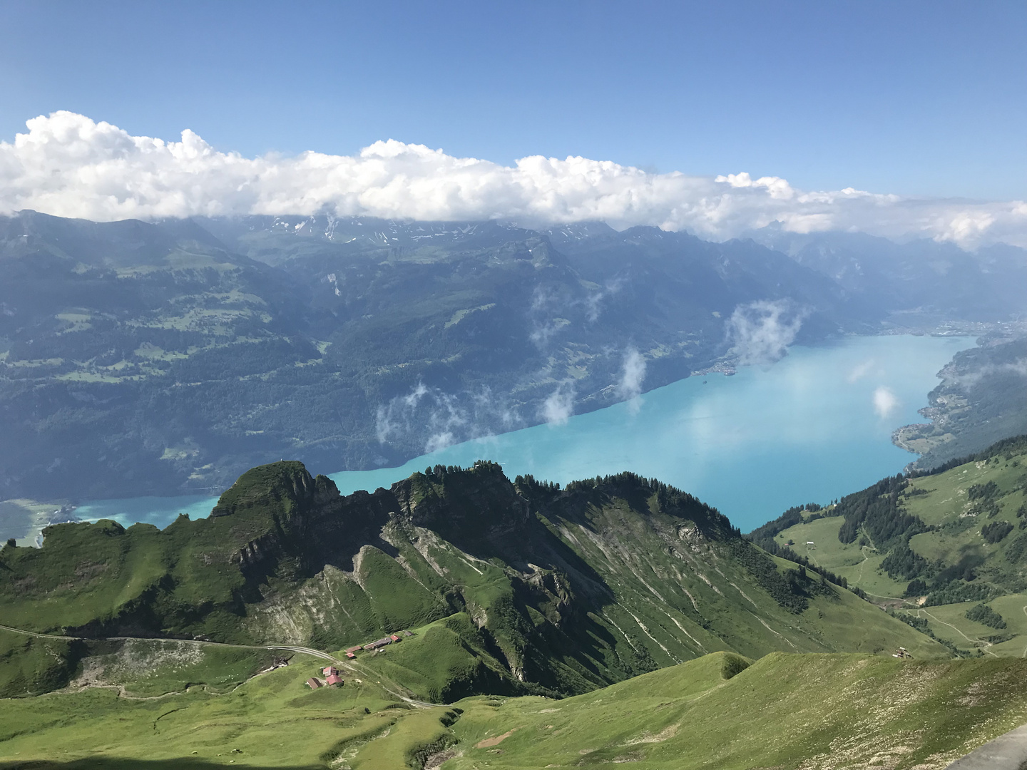 mit Freunden auf dem Brienzer Rothorn