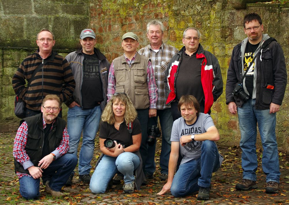 Mit Freunden auf Fototour im Marburger Land