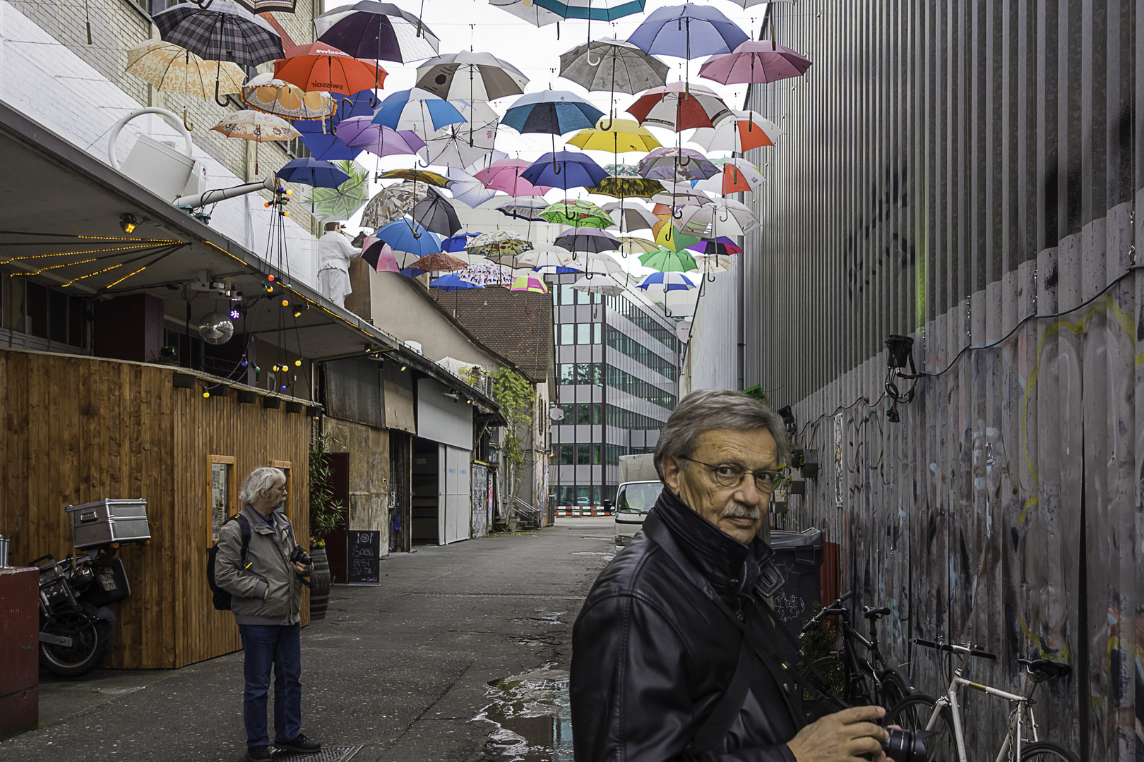 Mit Freunden in Zürich