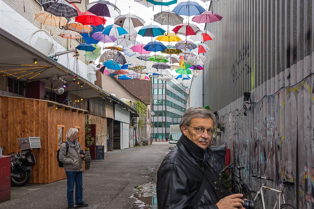 Mit Freunden in Zürich