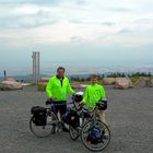 Mit Jakob, meinem Sohn, auf dem Brocken. Sommer 2004