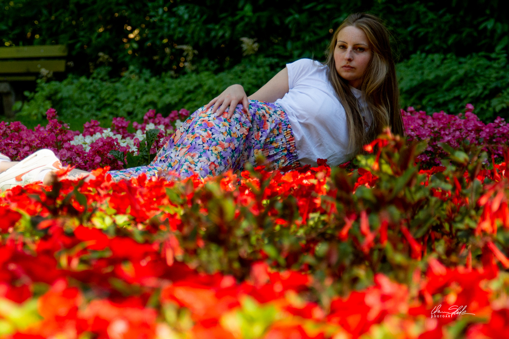 Mit Jenny im Garten