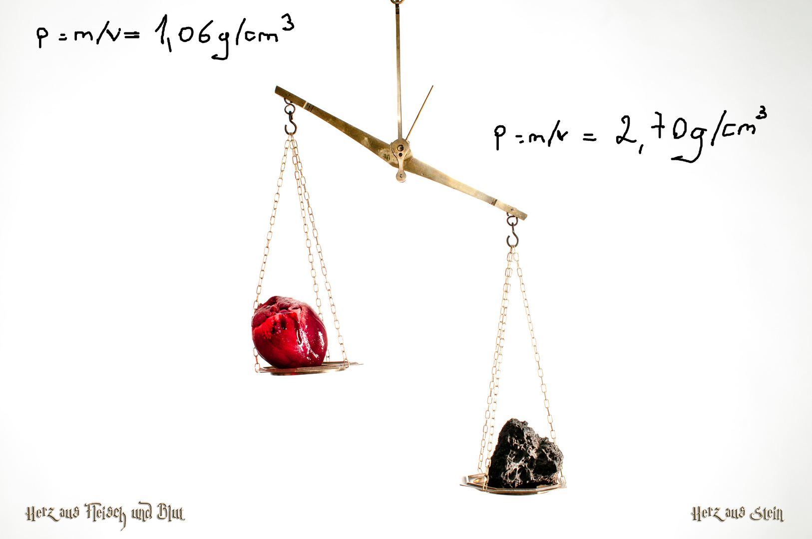 Mit Liebe geht's leichter / p=m/v Herzensdichte