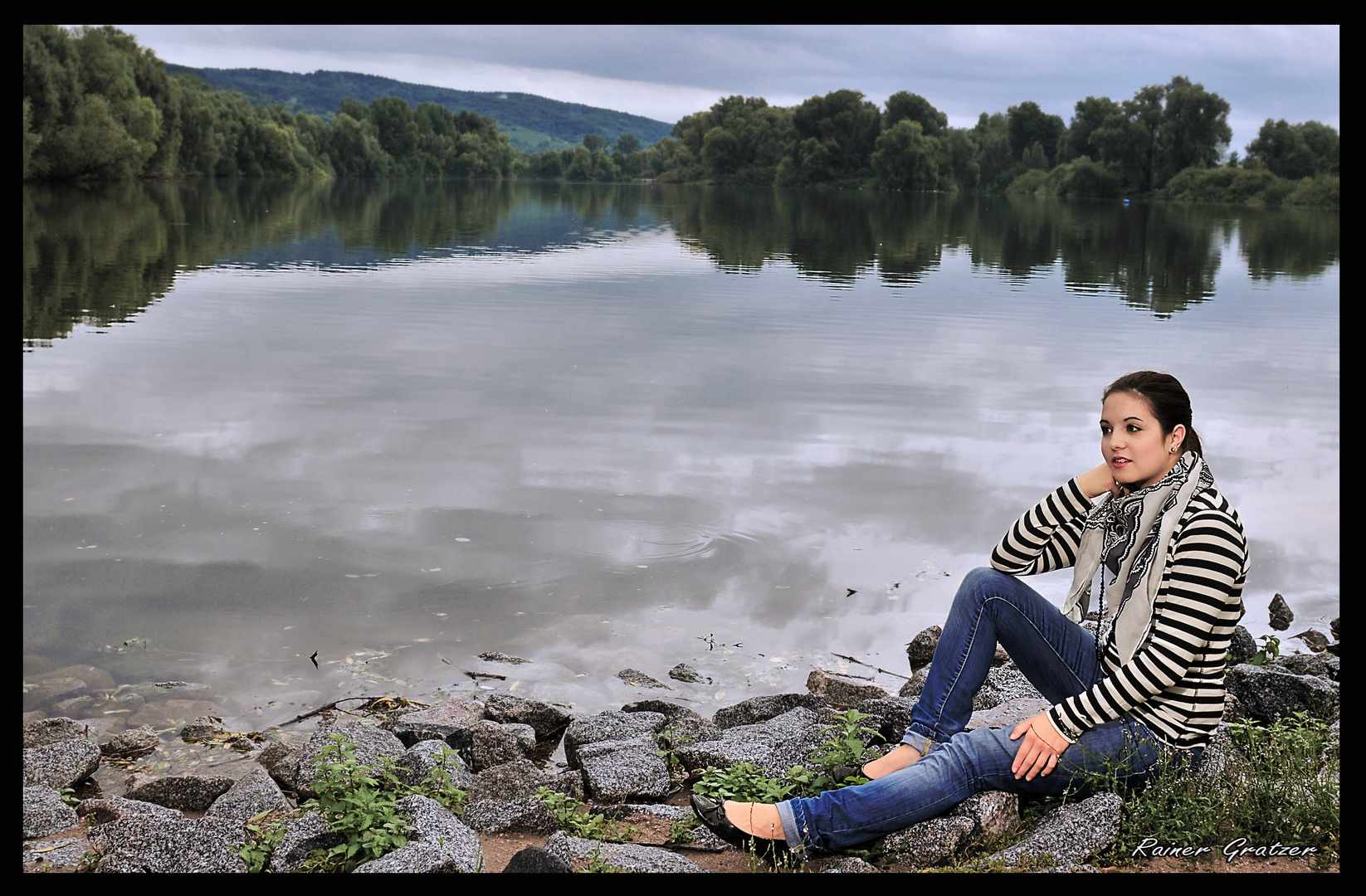 Mit Lisa am Bruchsee 02