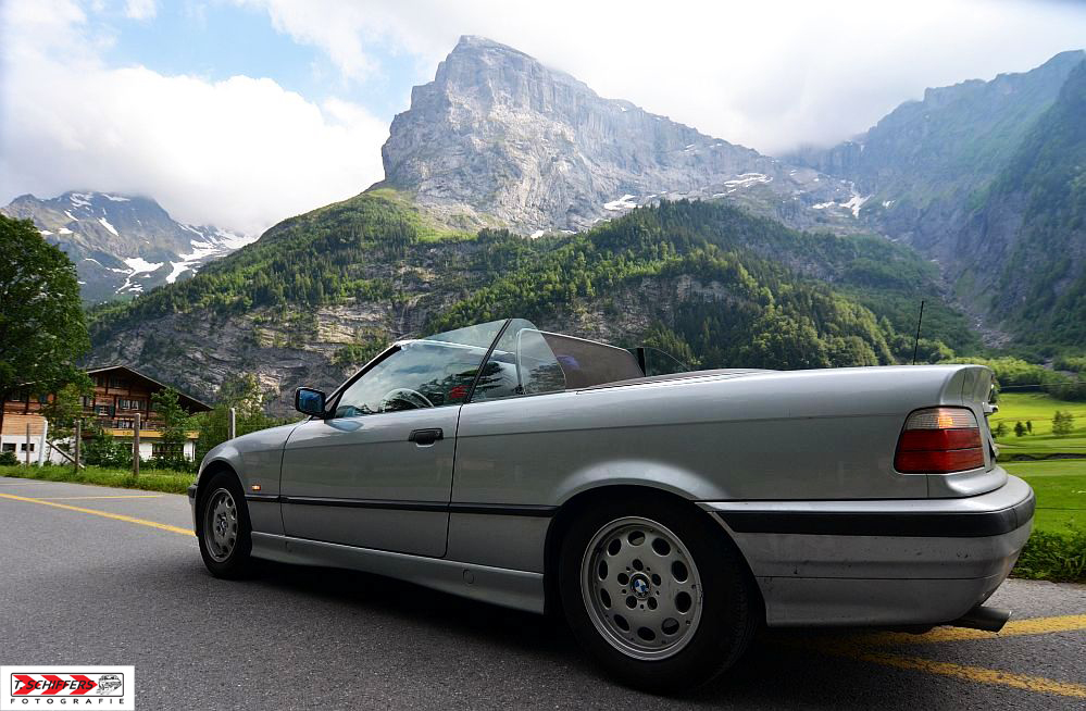 mit m Cabrio bis zum Ende der Welt ...