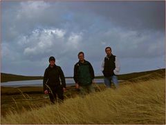 Mit meinen Söhnen auf dem Berg Nevis in Schottland.