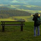 Mit meiner lieben Doris auf Fotopirsch...