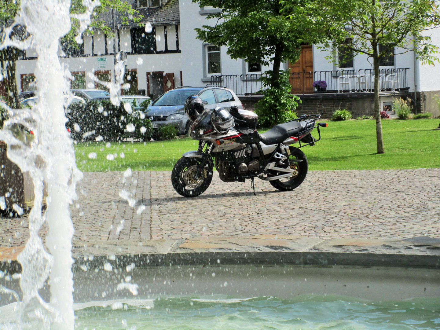 Mit Motorrad im Urlaub