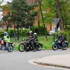 Mit Motorradoldies unterwegs