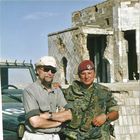 Mit Oberleutnant Gerd Conte in Afghanistan, 2001