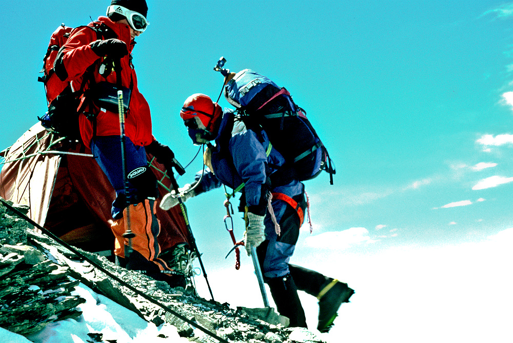 mit oder ohne - Kontraste am Mt Everest