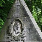 Mit Ohrbehang ( Jüdischer Friedhof Prenzlauer Berg ) Grabmal Loewe-->