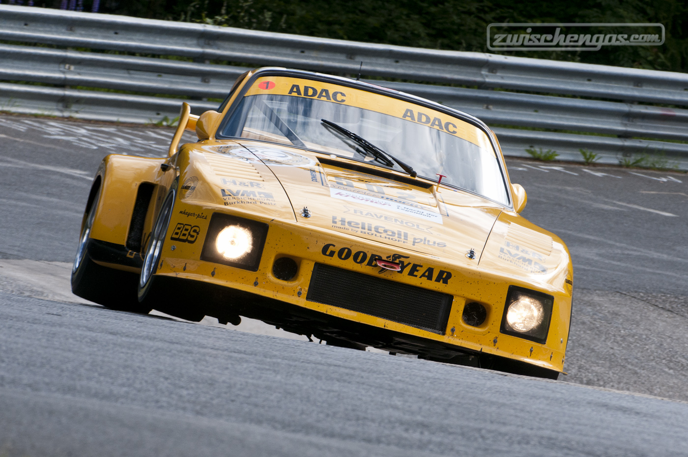 Mit Porsche 935 K1 im Karussell Nordschleife | ADAC Eifelrennen 2012