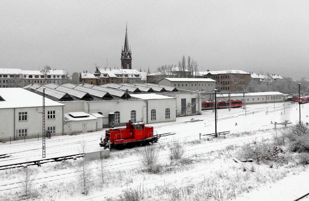 Mit Rot aufs Abstellgleis