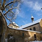 Mit Schloss Pretzfeld in der Fränkischen Schweiz....