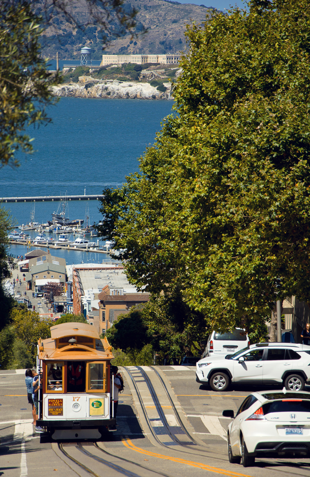 Mit Schwung nach Alcatraz