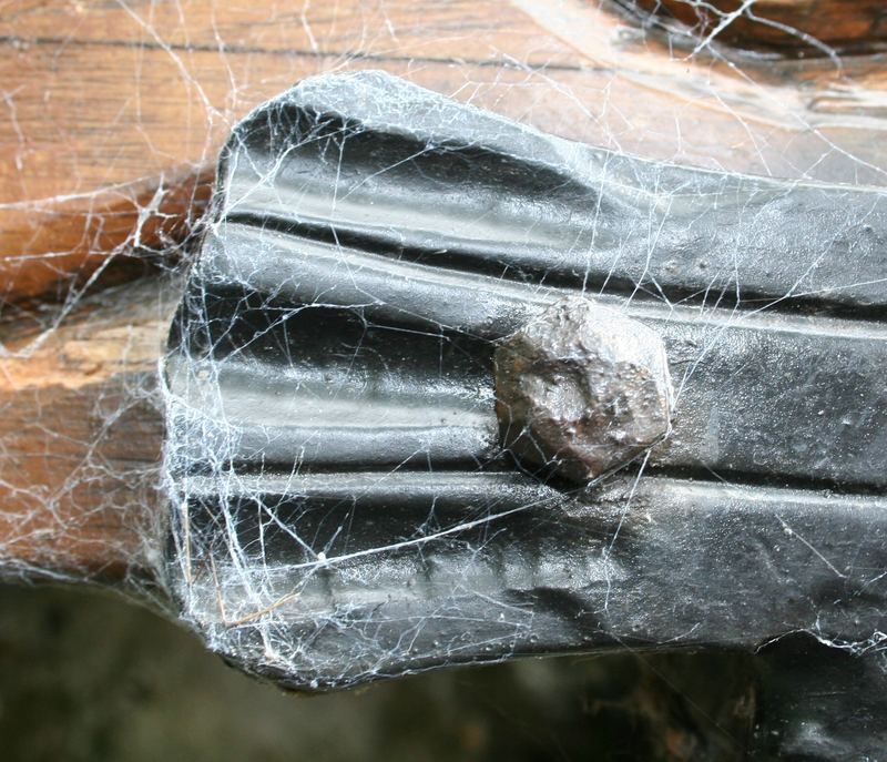 Mit Spinnenweben verfeinert