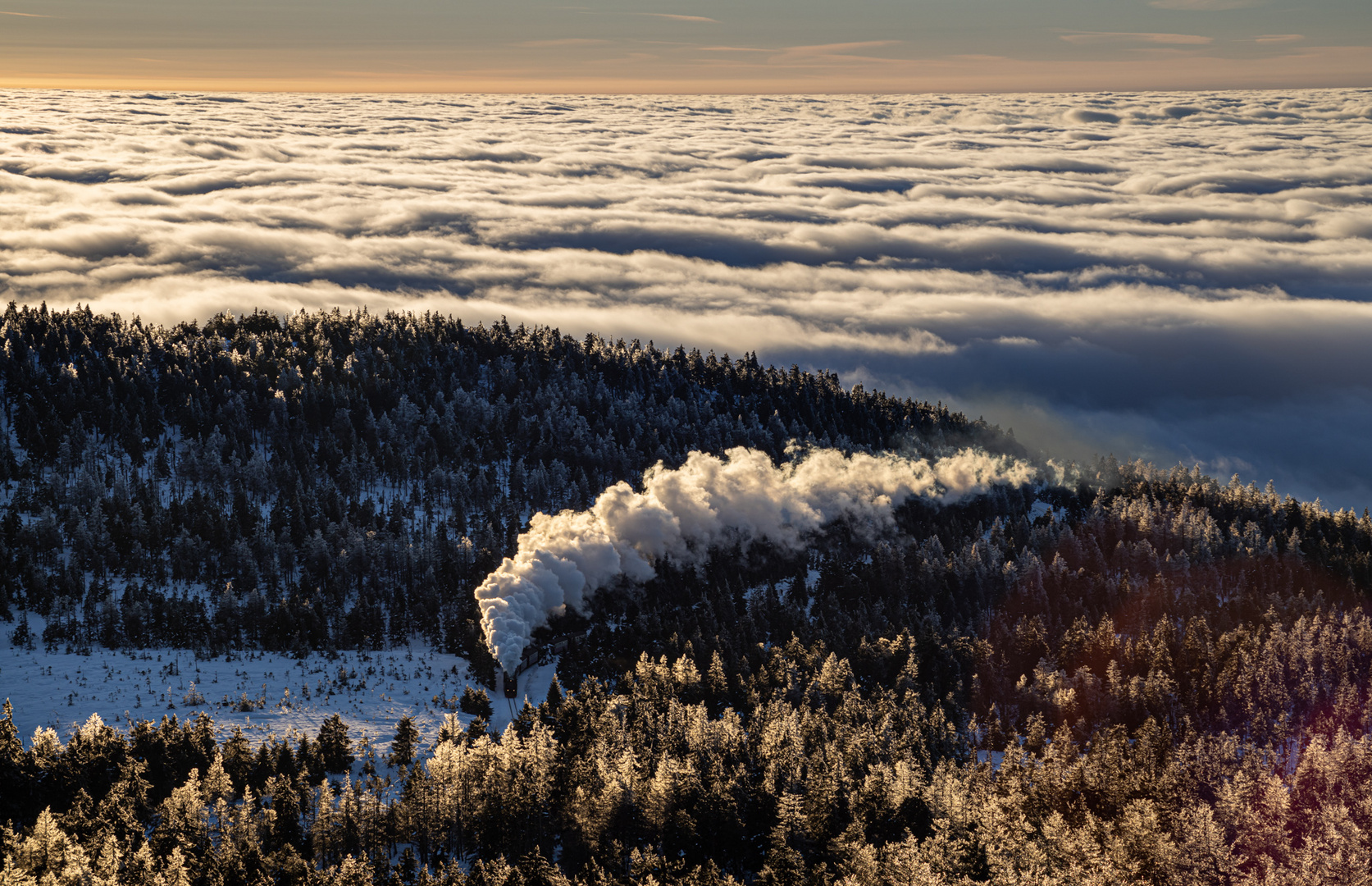 Mit Volldampf auf dem Weg zum Brocken