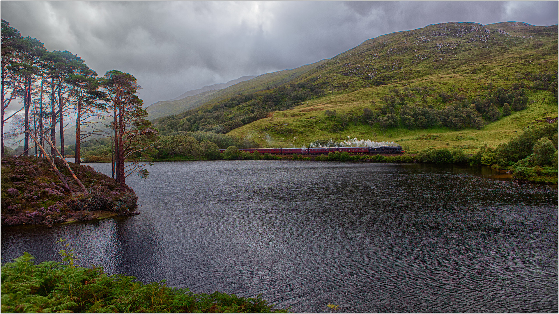 Mit Volldampf durch die Highland