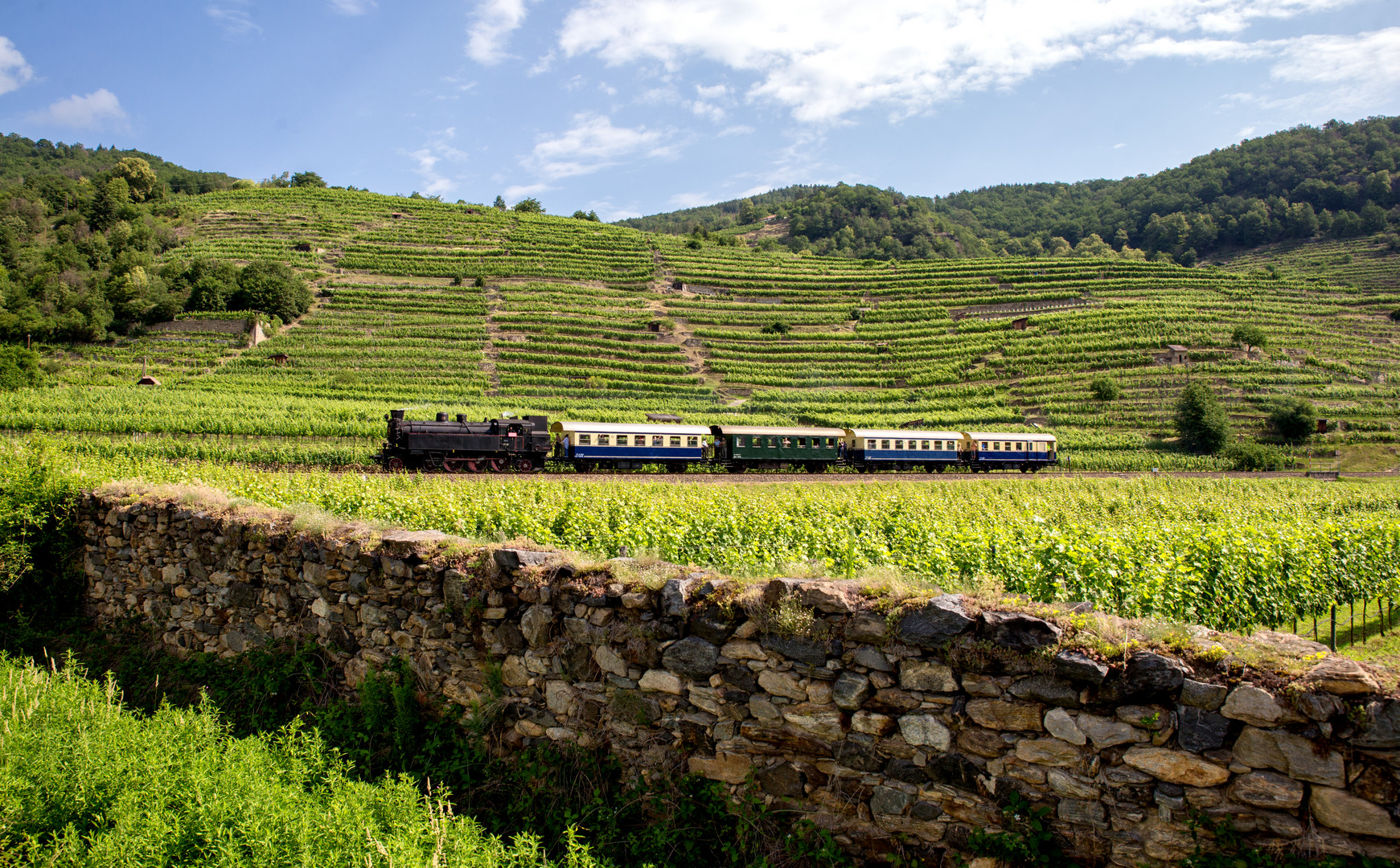 Mit Volldampf durch die Wachau