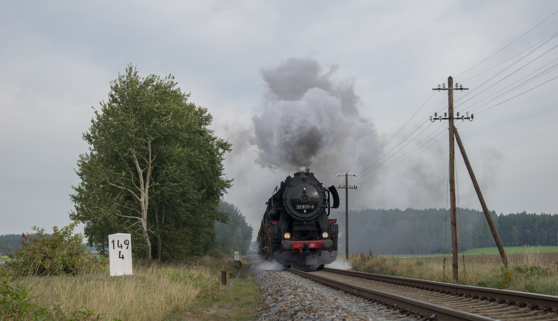 Mit Volldampf durch Hausdorf 