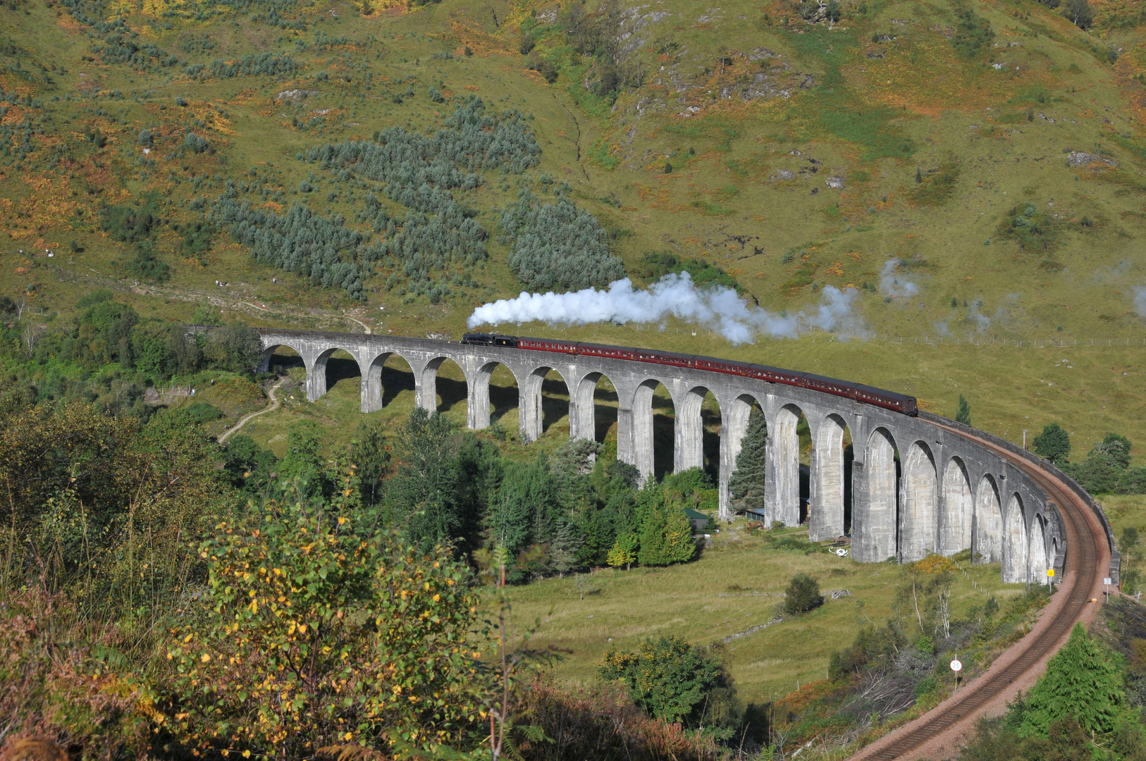 Mit Volldampf durch Schottland